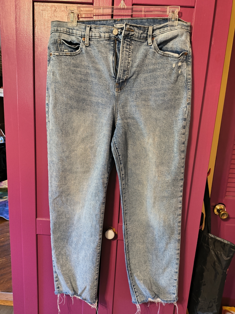 Old Navy Classic High-Rise Light Blue Women’s Jeans size 14 inseam 27"